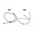 Cable Etwow liaison LED arriere controleur 36V ou 48V (4 pins) 36V