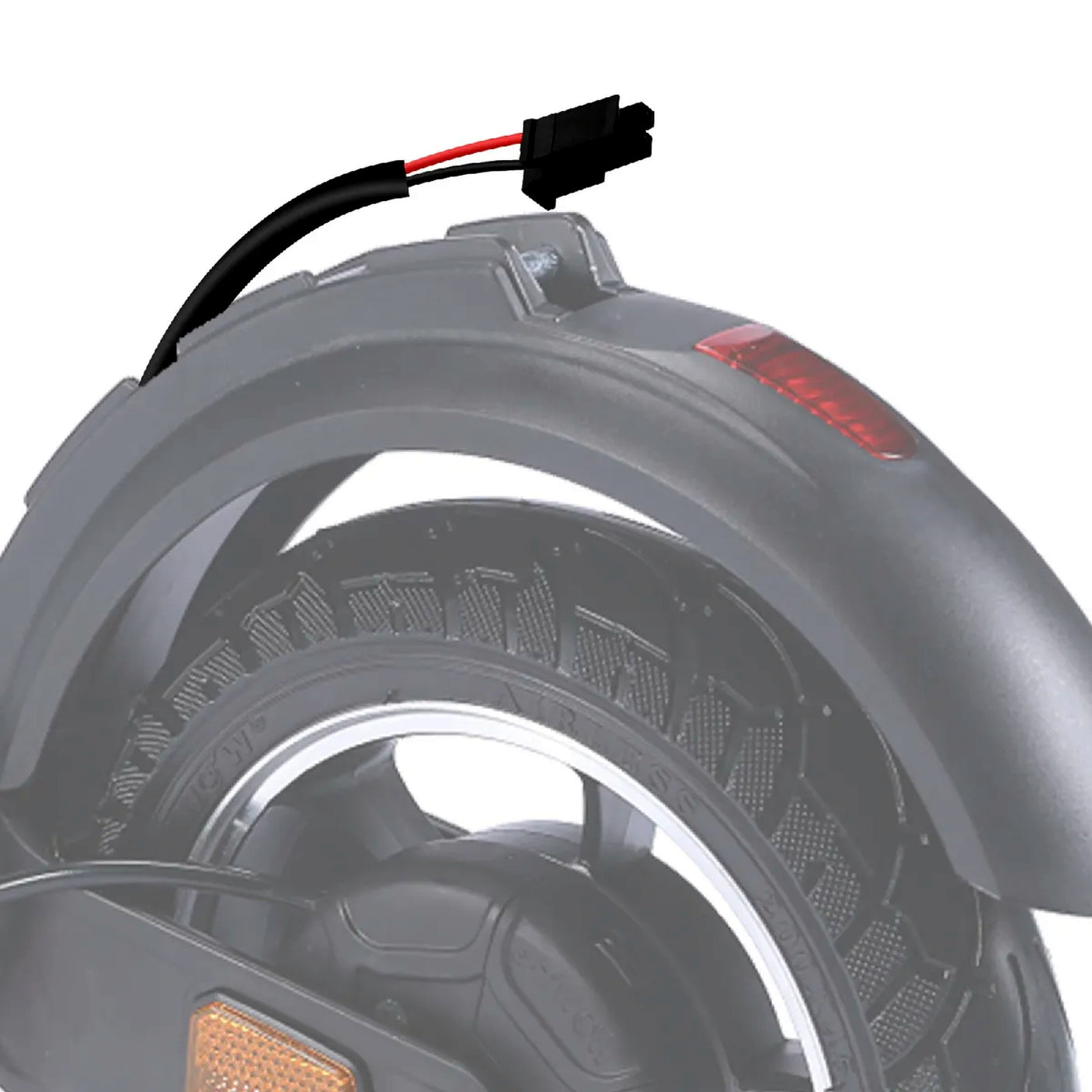 Cable Etwow liaison LED arriere controleur 36V ou 48V (4 pins) 48V
