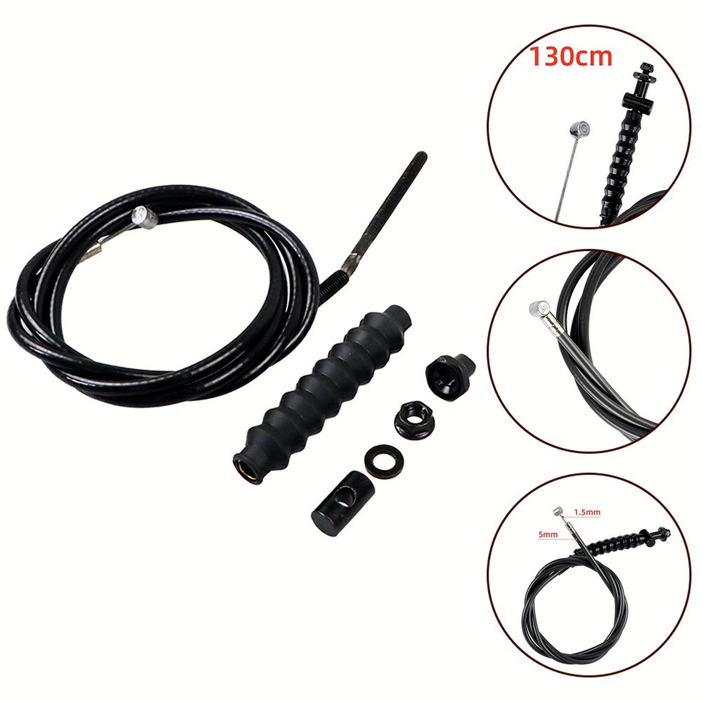 Cable frein Ninebot G30 longueur 185 cm pour Suspension Shark