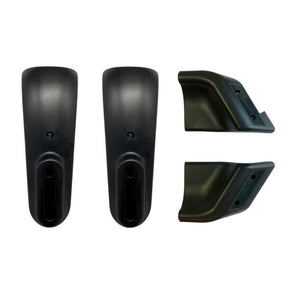 Cache deck arriere gauche en plastique pour trottinette Ocean Drive X9