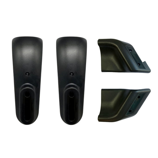 Cache deck arriere gauche en plastique pour trottinette Ocean Drive X9