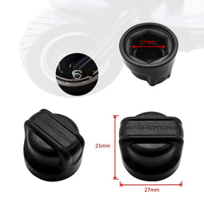 Cache ecrous decoratifs 17mm multimarques pour trottinette electrique