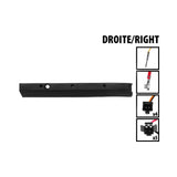 Cache lateral deck droite complet Dualtron Ultra