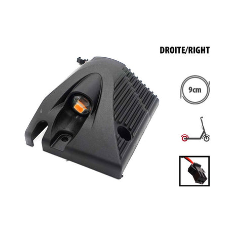 Cache plastique et Led Deck arriere droite Kukirin G2 Master