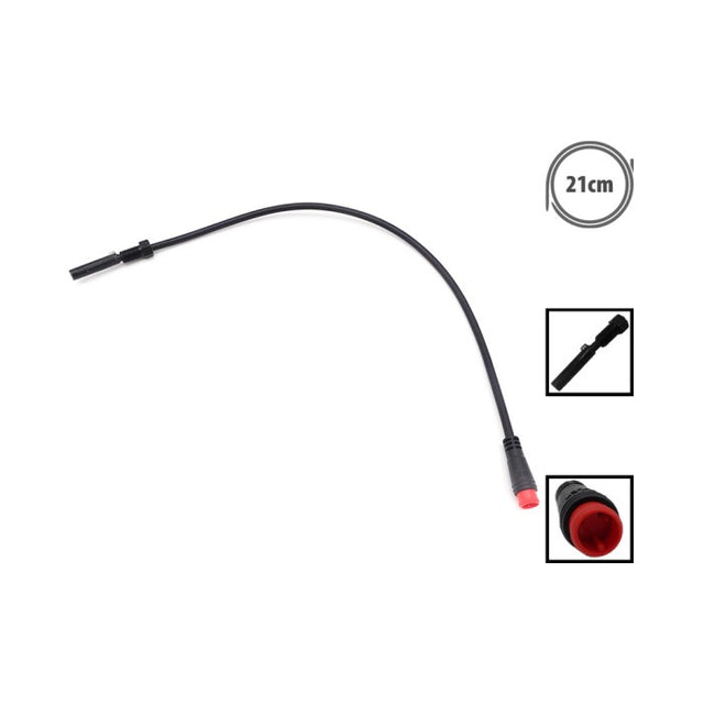 Capteur de Frein Zoom Connecteur Etanche 2 Pins 210mm