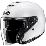 Casque JET FRV blanc brillant (taille XS à XXL) XL