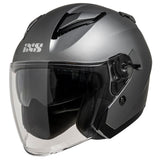 Casque JET FRV Gris graphite Mat (taille XS à XXL) L