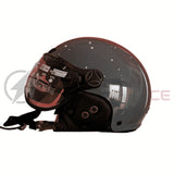 Casque JET FRV noir mat (taille XS à XXL) S
