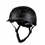 Casque velo / trottinette noir avec LED M