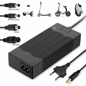 Chargeur 36V 42V 2A connecteur DC 5.5x2.1mm trottinette �lectrique