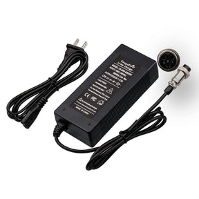 Chargeur 36V vers 42V 2A connecteur GX16-3P pour batterie de trottinette électrique