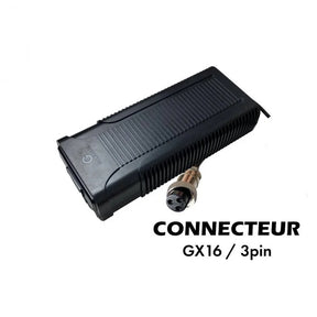 Chargeur 52V➡ 58,8V / 3A (connecteur GX16-3p)