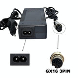 Chargeur 52V➡ 58,8V / 3A (connecteur GX16-3p)