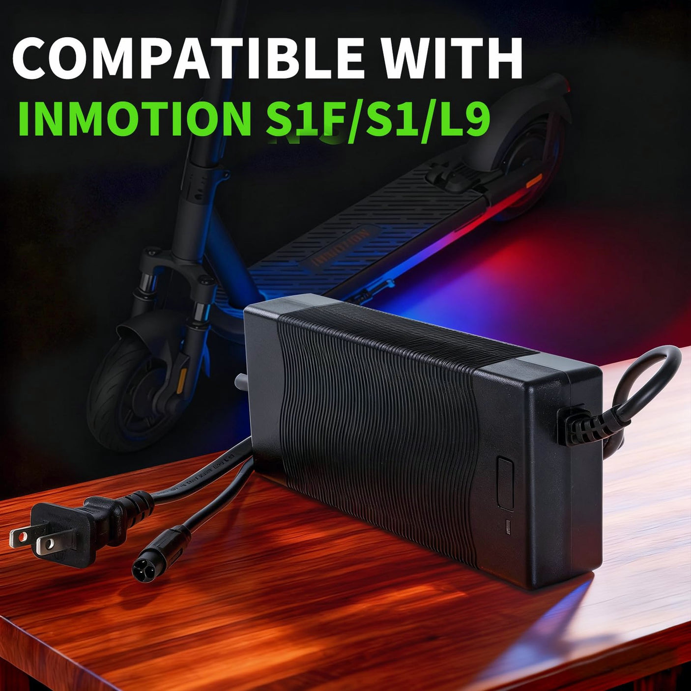 Chargeur 63V / 2A Inmotion S1/S1F