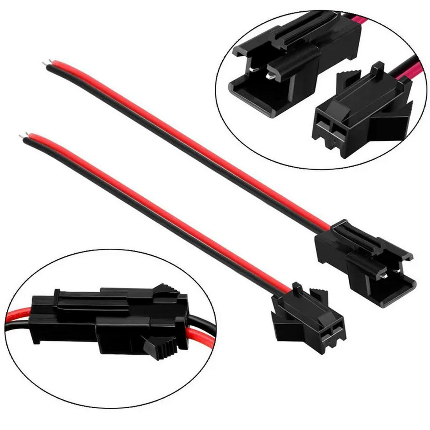 Lot de 50 connecteurs SM 5 pins femelle pour trottinette electrique Voltix