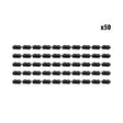Connecteur SM 6 pins Femelle x50 pcs