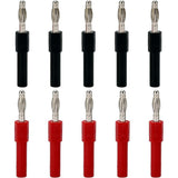 Connecteurs banane 3.5mm X10 (5Male+5Femelle)