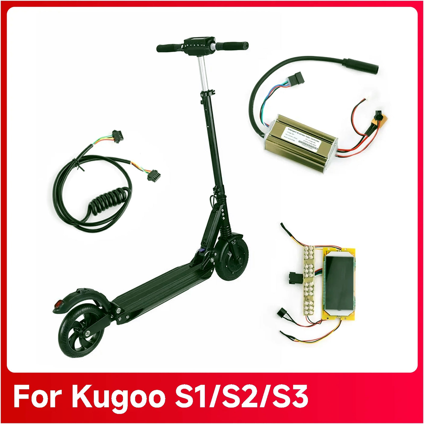 Couvercle port de charge Kugoo S1