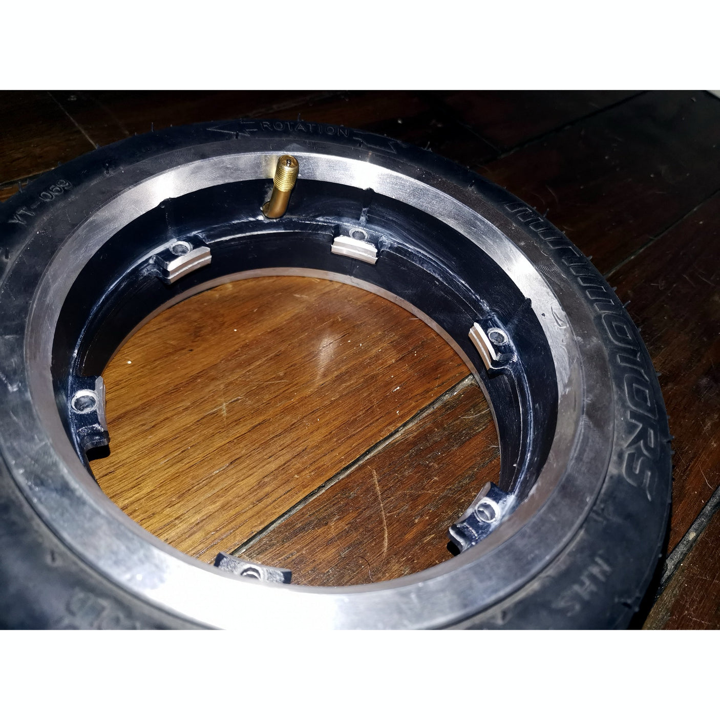 Demi jantes Dualtron Ultra 1 et 2,  avec trou pour valve
