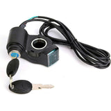Ecran LCD Liviae avec contacteur a cle pour trottinette electrique