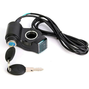 Ecran LCD Liviae avec contacteur a cle pour trottinette electrique