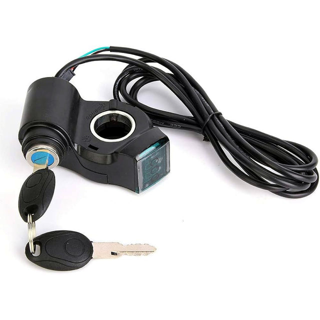 Ecran LCD Liviae avec contacteur a cle pour trottinette electrique