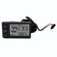Ecran LCD universel S866 pour trottinette electrique avec connecteurs JST