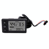 Ecran LCD universel S866 pour trottinette electrique avec connecteurs JST