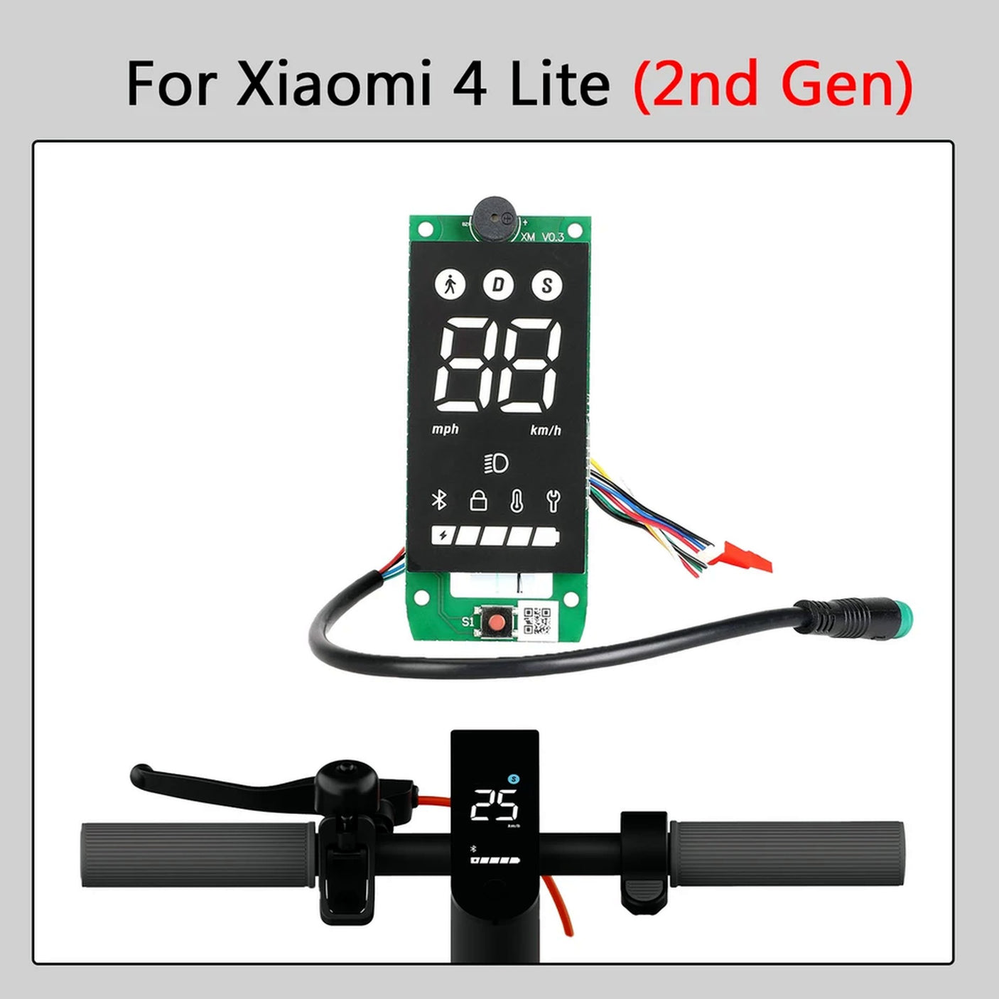 Display Xiaomi Mi4 Lite scooter 4 Lite 1st Generation