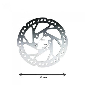 Disque de frein 135mm 5 trous
