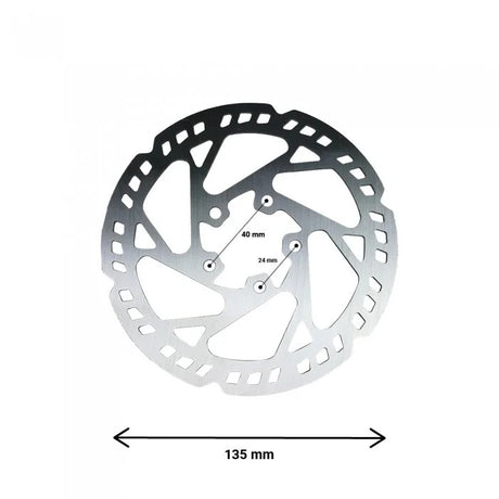 Disque de frein 135mm 5 trous
