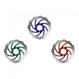 Disque de frein R6 160mm entraxe 48mm (3 couleurs) Bleu