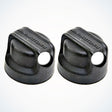 Lot de 2 ecrous 18 mm d'axe moteur pour Dualtron Mini