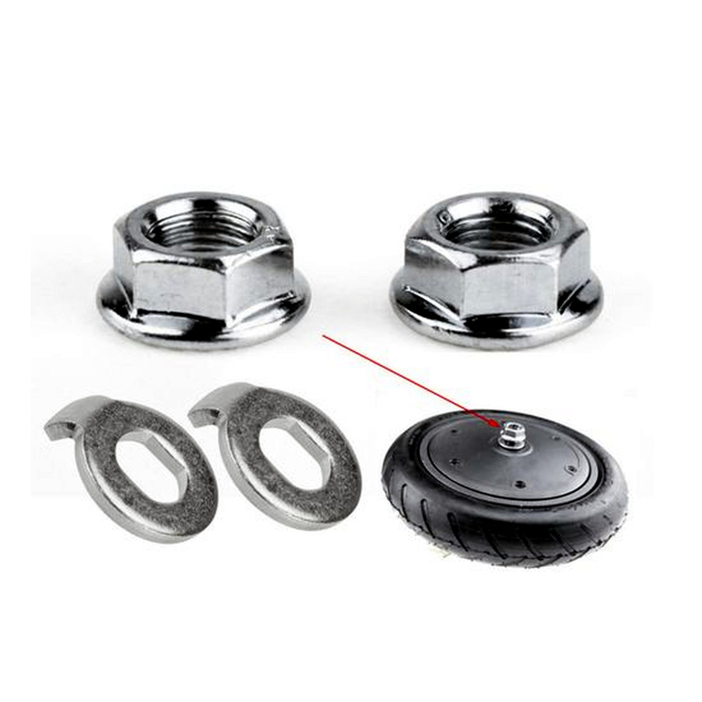 Ecrous roue avant Xiaomi (x2)