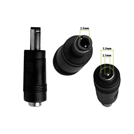 Embout adaptateur chargeur DC 5.5 2.12.5