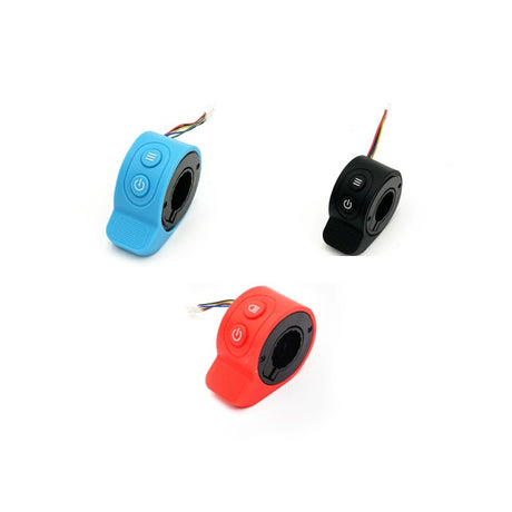 Gachette Accelerateur HX 7  - 3 Couleurs au Choix Rouge