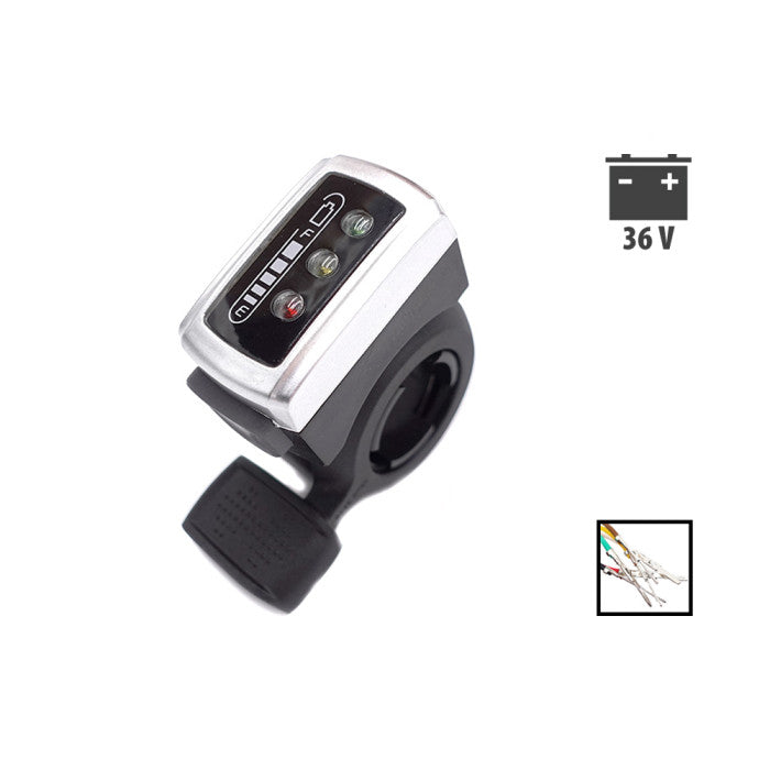 Gachette accelerateur indicateur batterie 36V