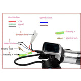 Gachette accelerateur indicateur batterie 48V