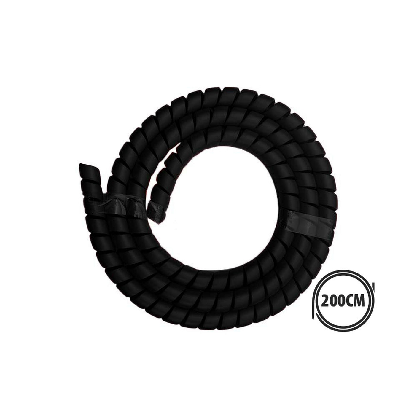 Gaine protege-cables bleue de 2 metres pour trottinette electrique