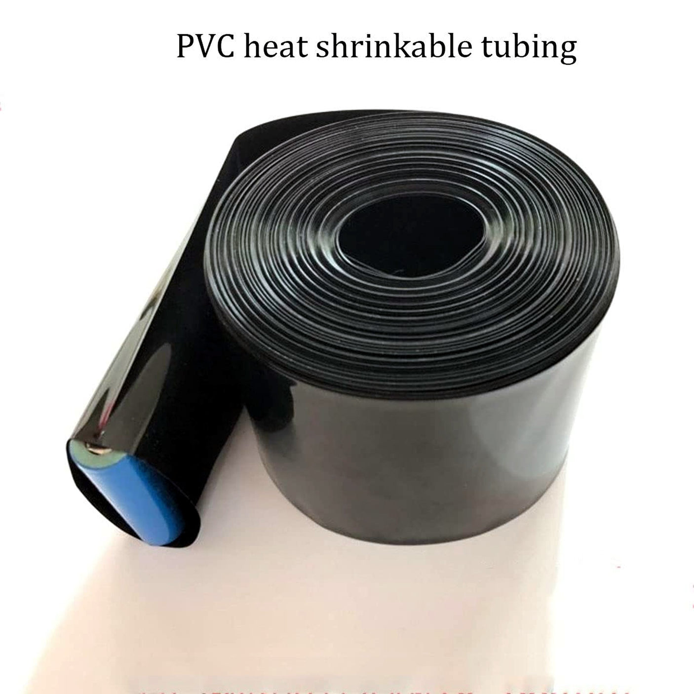 Gaine thermo rétractable batterie 100mm à 500mm Bobine 10m 200mm