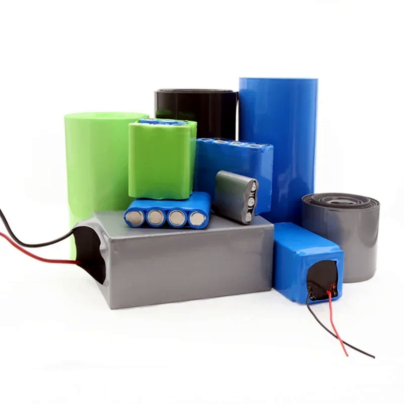 Gaine thermo rétractable batterie 100mm à 500mm Bobine 10m 340mm