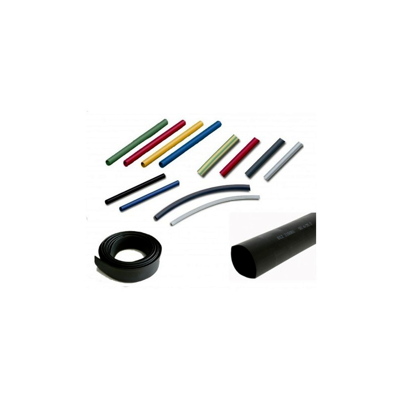 Gaine thermo rétractable batterie 100mm à 500mm Bobine 10m 500mm