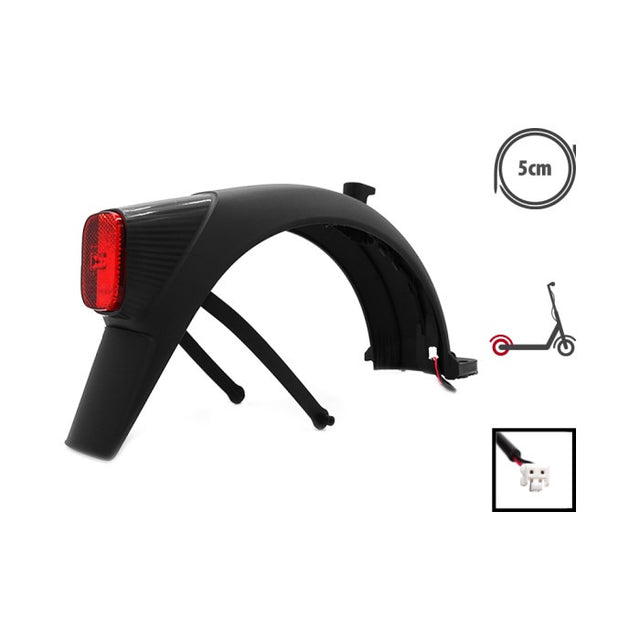 Garde boue arriere complet Ninebot Segway E2 Pro