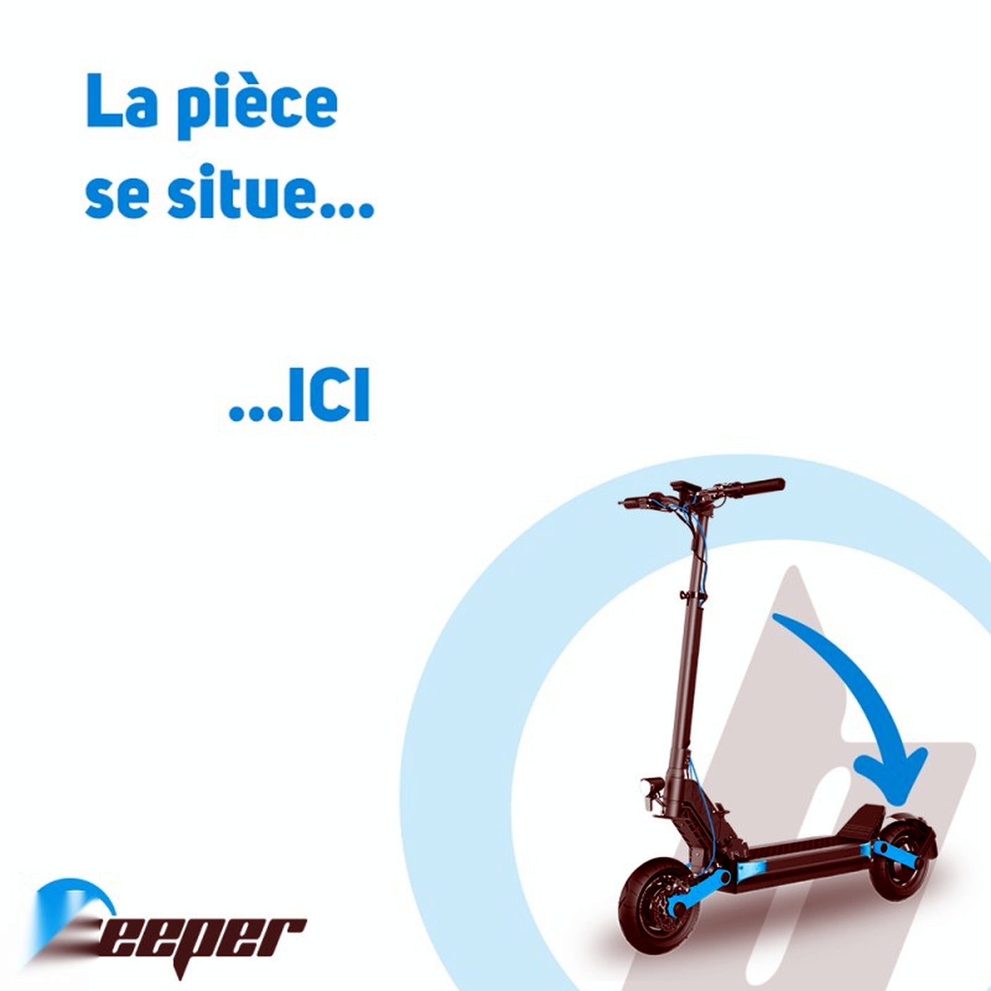 Garde-boue arrière pour Z11X