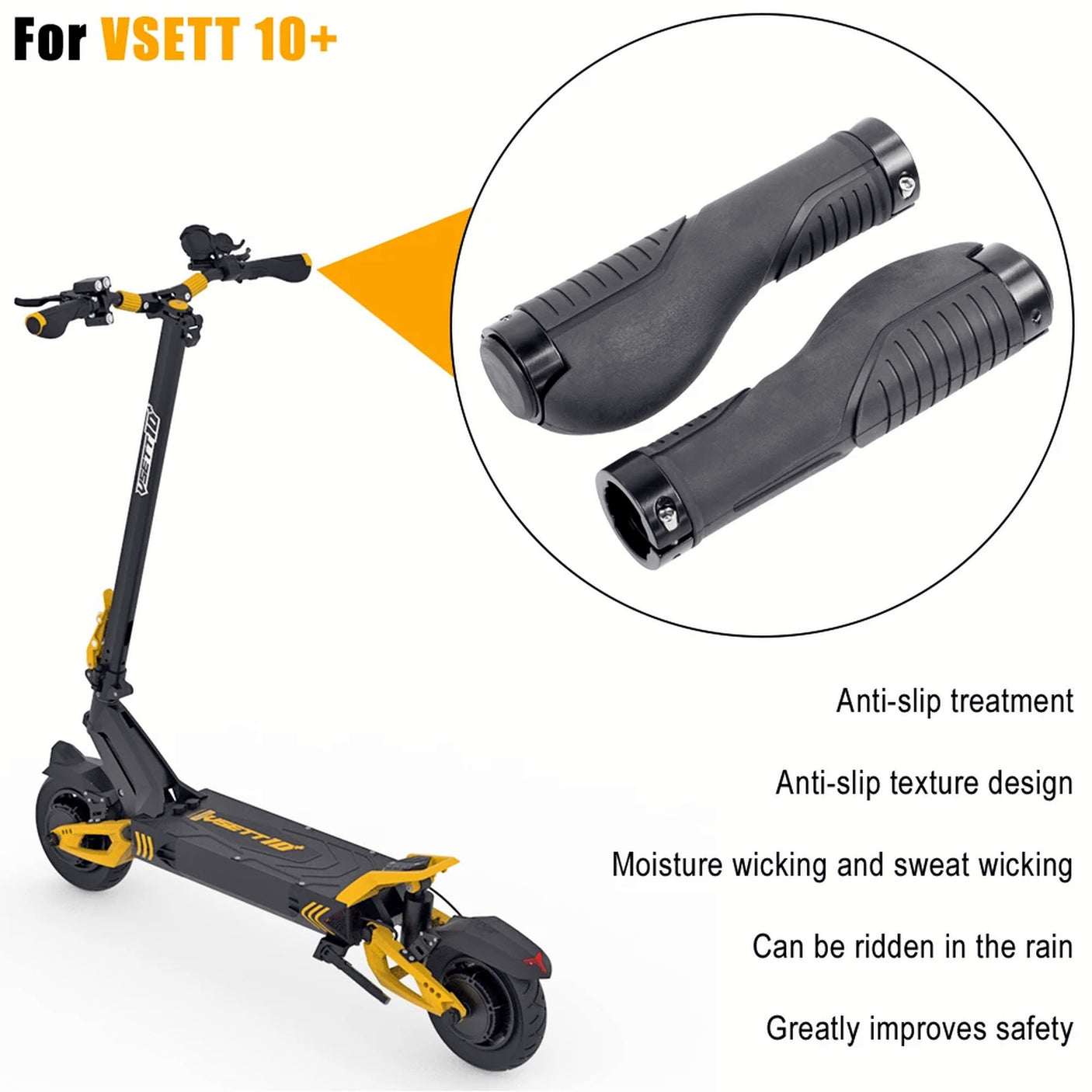 Guidon pliant Vsett 8 Z8Pro