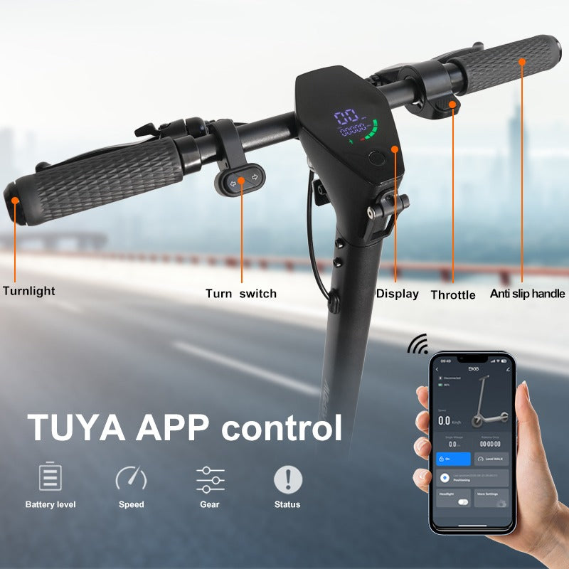 Tuya app control guidon LCD Kepow E12
