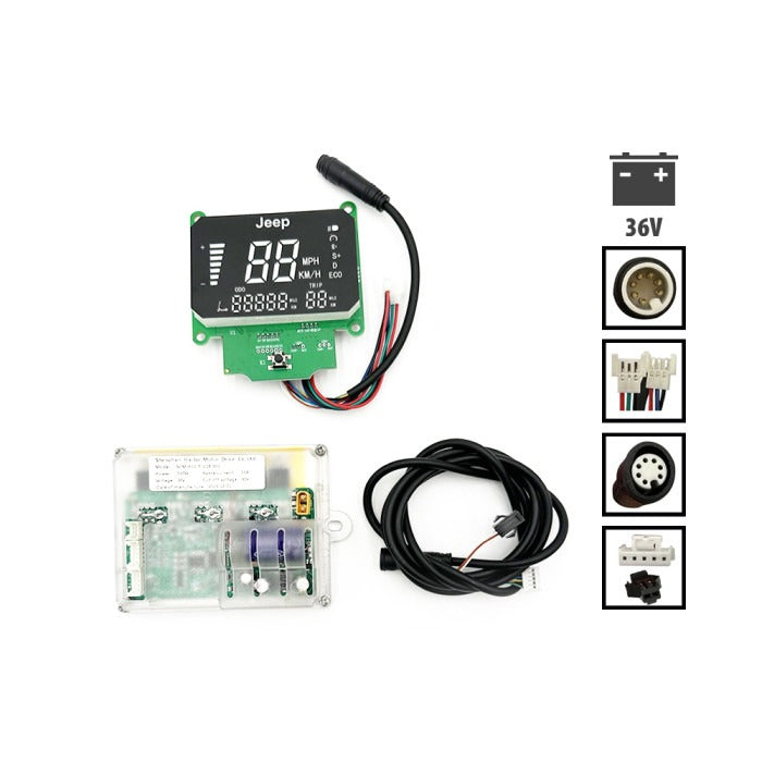 Kit display et controleur 36V Jeep Urban Camou
