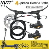 Kit Freins Hydrauliques 4 Pistons Connecteur Etanche (2 Etriers Droit)