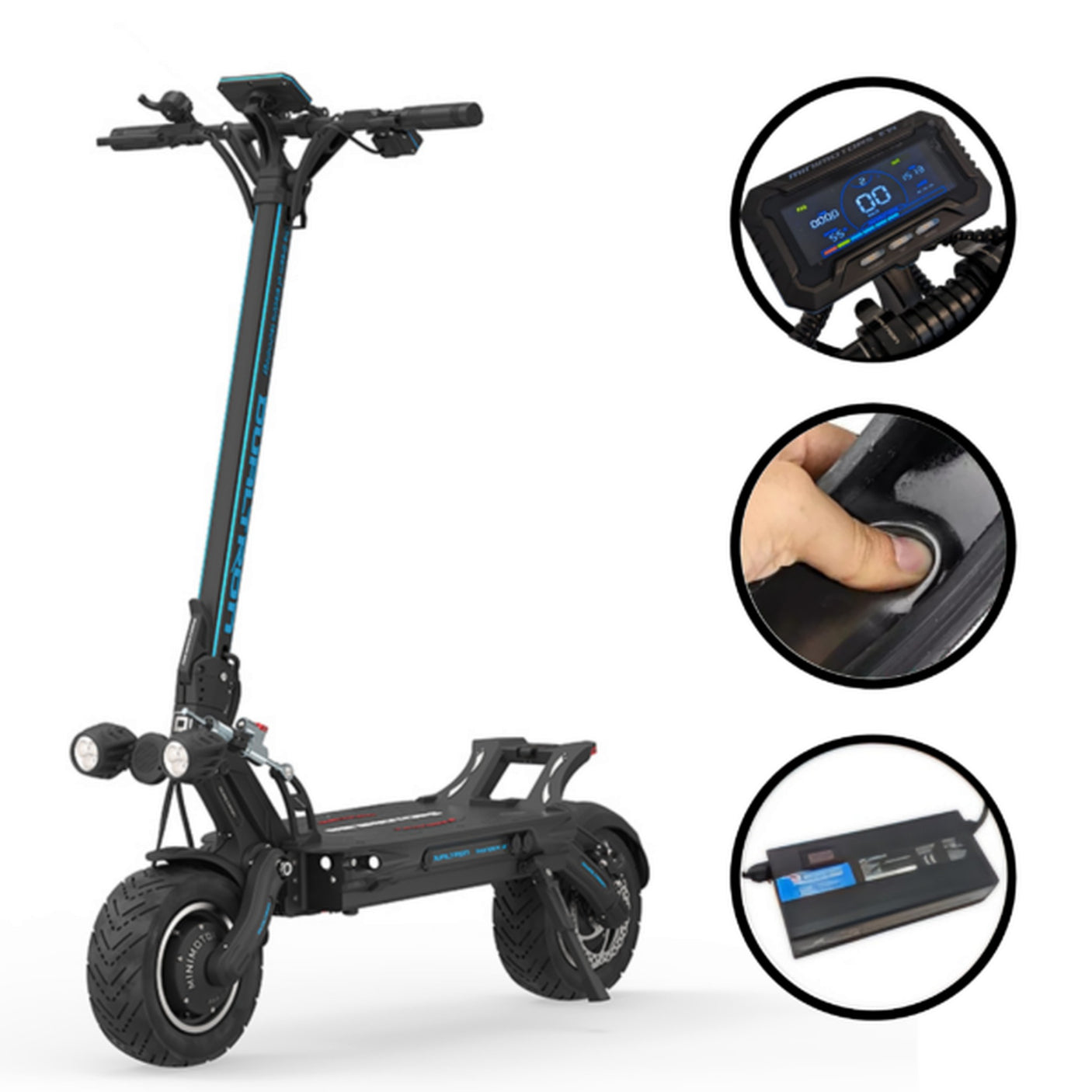 LED deck Dualtron Thunder 3 Ultra 2 Victor 2024 Coté Droite
