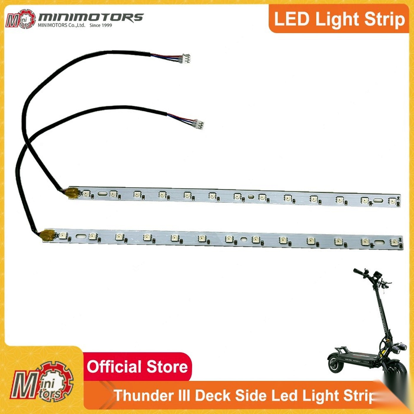 LED lateral deck Dualtron Mini